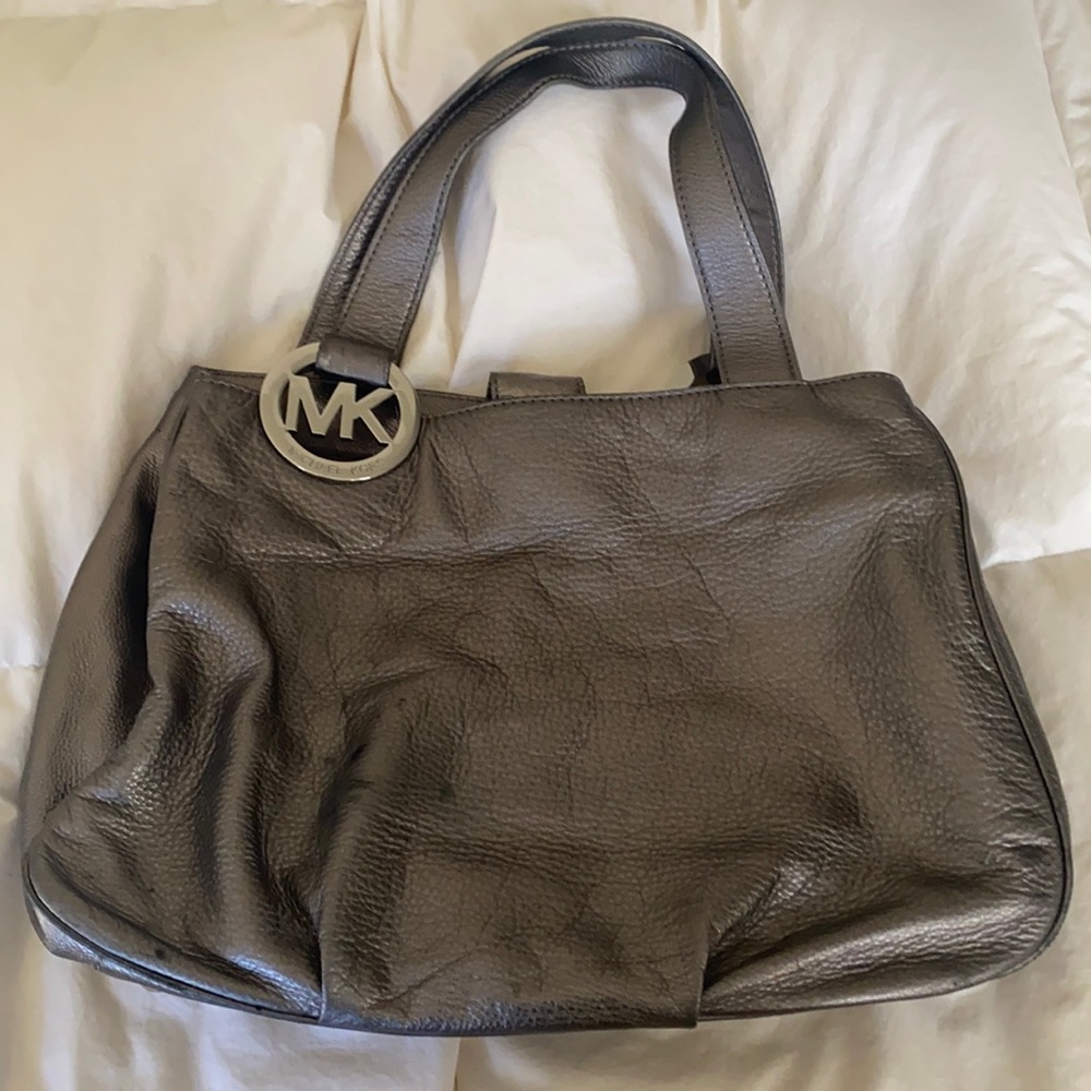 Michael Kors Metallic Tote Bag
